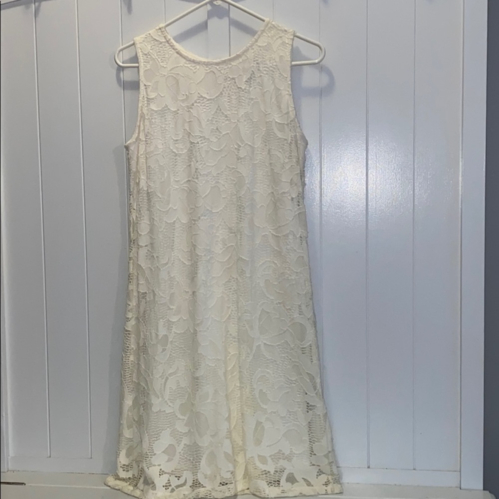 White Lace Dress
